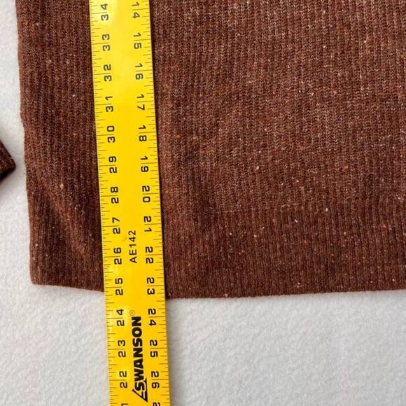 Old Navy Sweater Womens Small Long Sleeve Knit Chocolate Speckle - Picture 7 of 10